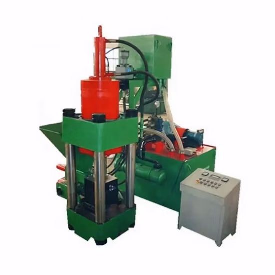 Vertical Hydraulic Metal Chip Briquetting Machine/Aluminum Chip Briquette Press Machine