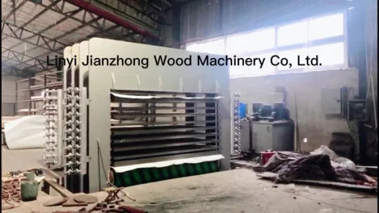 Hot Sale Woodworking Paper Veneer Faced Hot Press for Plywood Making Machine