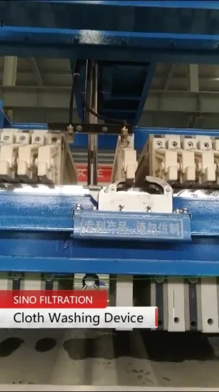 Industrial Cast Iron Chamber Automatic Filter Press Machine Plant
